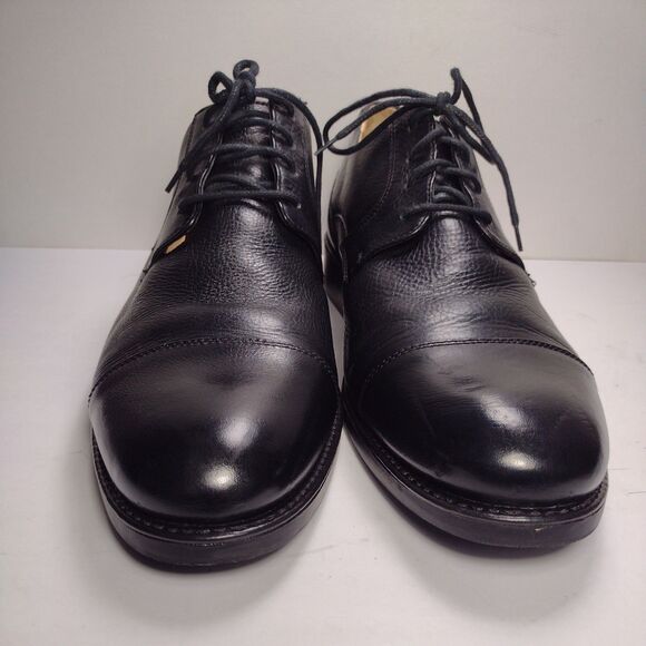 Studio Belvedere Black Leather Dress Shoes Men\'s Size 9.5 D Duke Oxford main image 12